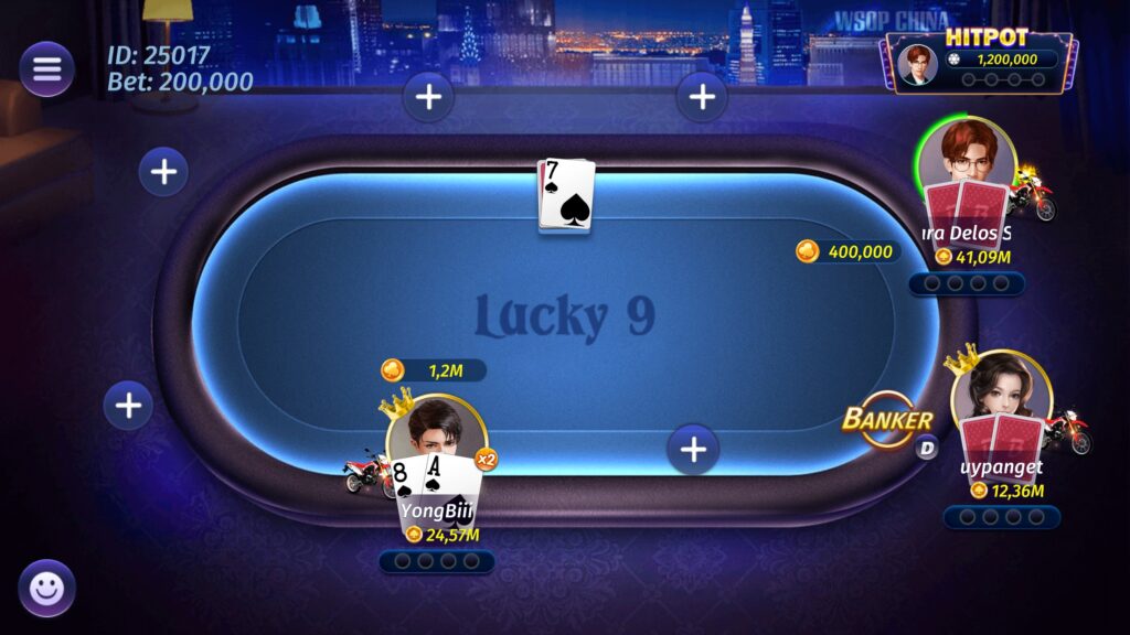Lucky9 in Tongits CO online app