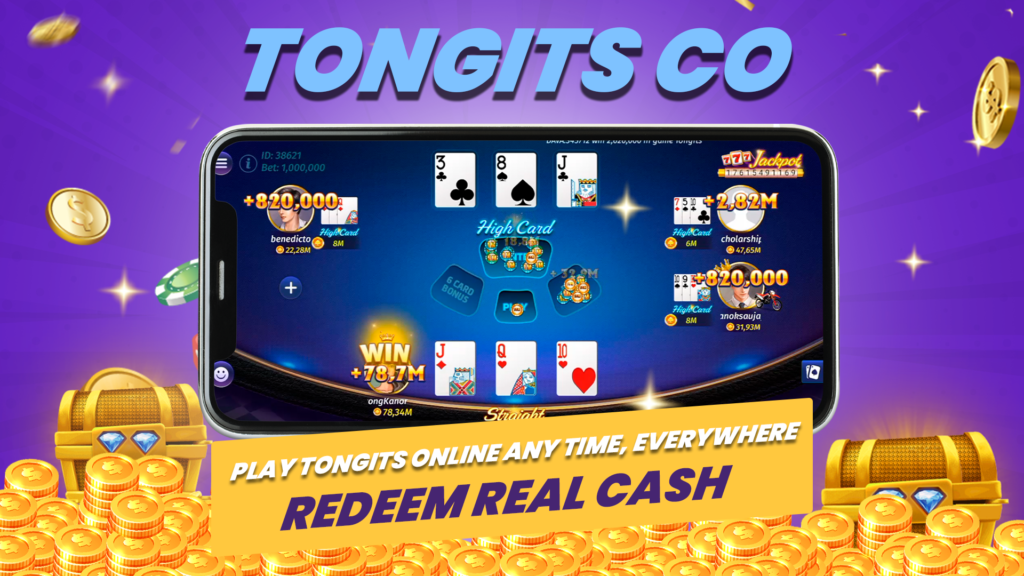 Redeem real cash with Tongits CO online app