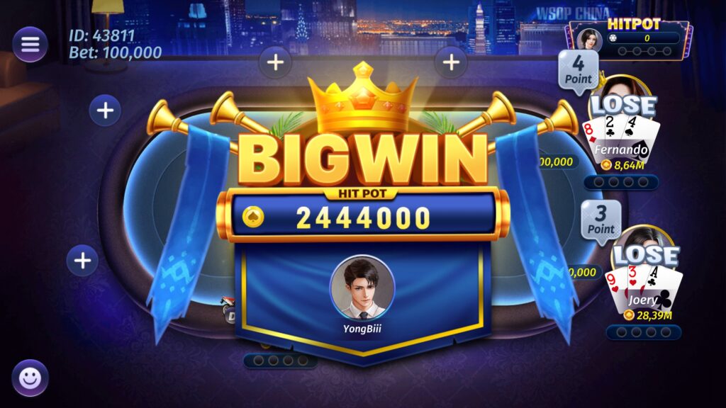 RECEIVE A BIG WIN IN LUCKY 9