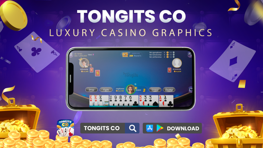 Tongits CO online - luxury casino graphics
