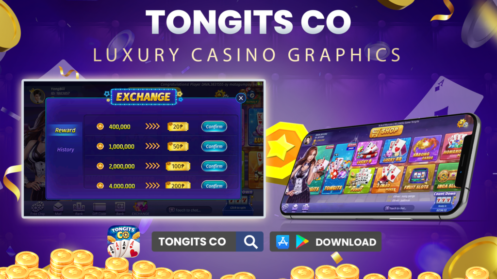 Luxury casino graphics - Tongits app
