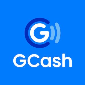 Logo GCash with the GCash text.
