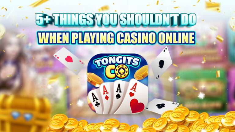 Tongits CO logo - 5 Things you shouldn't do when playing casino online