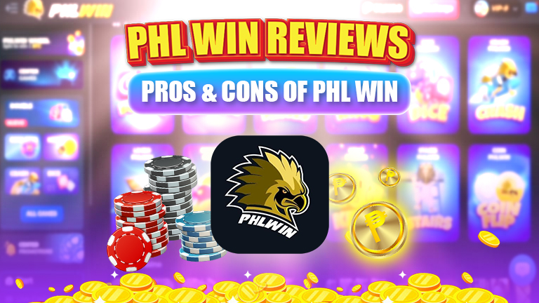PHL Win reviews, pros and cons with PHL Win logo