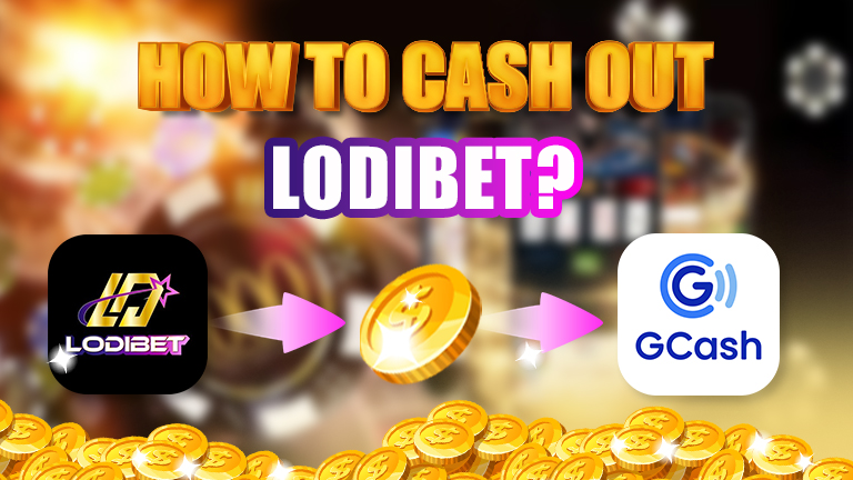 How to cash out lodibet text. Logo Lodibet, Coins, Logo GCash, and chips.