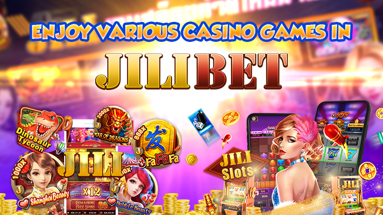 Logo Jilibet with many gameplay icons