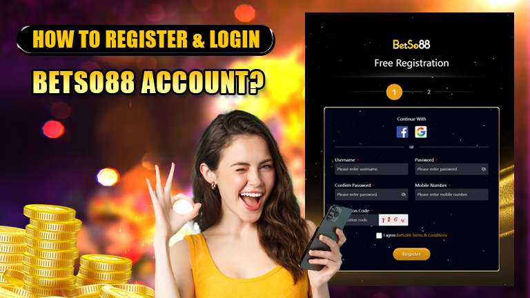 guide on how to register and login betso88 account