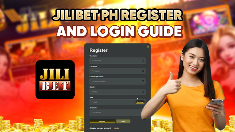 Register and login guide Jilibet PH