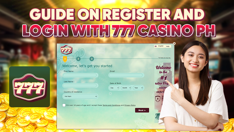 register and login with 777 casino ph