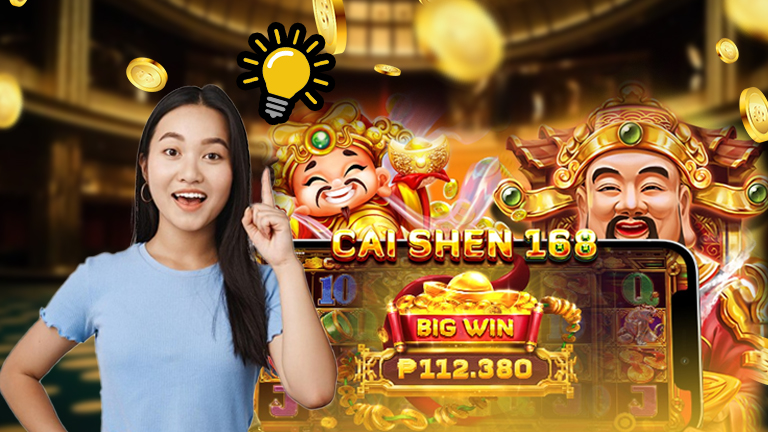 A girl have an idea of how to win more in Jackpot368.