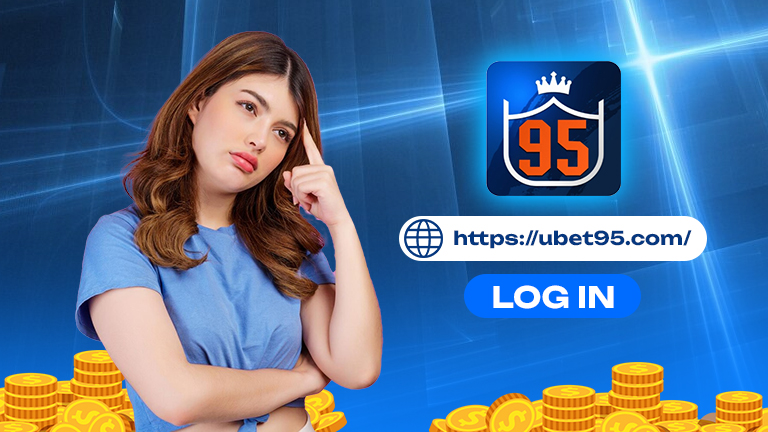 What you need to know about Ubet95 login site, demonstrate with logo Ubet95, access link and login button.