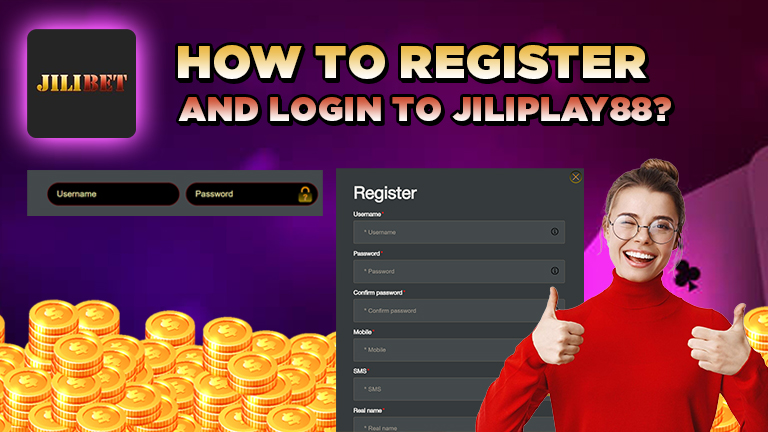 How to register and login to Jiliplay88, demonstrate with login and register interface of Jiliplay88